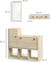 Set-da-Ingresso-con-Attaccapanni-a-Muro-4-Ganci,-Scarpiera-per-9-Scarpe,-Armadietto-e-Specchio-UJ4837-381V80NDUJ4