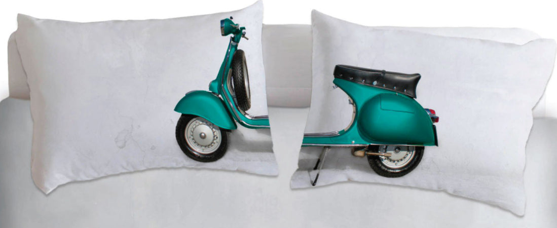 Set Da Letto Matrimoniale Copripiumino 250x200cm E Federe 50x80cm in Stampa Digitale Fotografica in 100% Cotone Made in Italy Fantasia Matrimoniale Vespa Casa e cucina/Tessili per la casa/Biancheria da letto/Copripiumini e set da letto/Set copripiumini e federe Novilunio - Sesto San Giovanni, Commerciovirtuoso.it