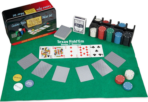 Set da Poker completo per giochi da tavola con 200 Chip e scatola in ferro Giochi e giocattoli/Giochi da tavola di società e accessori/Casinò e attrezzature/Set da gioco/Set da Poker MagiediNatale.it - Altamura, Commerciovirtuoso.it