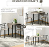 Set-da-Pranzo-3-Pezzi-con-2-Sedie-e-1-Tavolo-da-Pranzo-Ovale-in-MDF-e-Acciaio-per-Spazi-Limitati-UH7835-644UH7