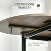 Set-da-Pranzo-3-Pezzi-con-2-Sedie-e-1-Tavolo-da-Pranzo-Ovale-in-MDF-e-Acciaio-per-Spazi-Limitati-UH7835-644UH7