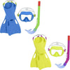 Set Da Snorkeling Bambini Flapper Maschera Boccaglio Pinne 3-6 Anni 2 Col 25039 Sport e tempo libero/Attività ricreative all'aperto/Sport acquatici/Immersione e Snorkeling/Maschere Trade Shop italia - Napoli, Commerciovirtuoso.it
