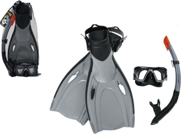 Set Da Snorkeling Maschera Boccaglio Pinne Blacksea Per Adulti Immersioni 25044 Sport e tempo libero/Attività ricreative all'aperto/Sport acquatici/Nuoto/Occhialini Trade Shop italia - Napoli, Commerciovirtuoso.it