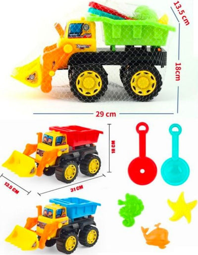 Set Da Spiaggia Autocarro Colorato Per Il Mare Con 5 Accessori Gioco Per Bambini Giochi e giocattoli/Sport e giochi all'aperto/Sabbiere e giocattoli da spiaggia/Giocattoli per sabbia e spiaggia Trade Shop italia - Napoli, Commerciovirtuoso.it