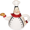 Set Da Tè 1 persona Teiera Con Tazza Abbinata Lorenzon in Ceramica Dipinta Raffigurante Un Cuoco Idea Regalo Casa e cucina/Tè e caffè/Accessori da tè/Set da tè per una persona Ideart - Valdilana, Commerciovirtuoso.it