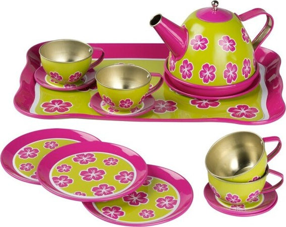 Set Da T? Giocattolo Con Vassoio Teiera Tazze Piattini Bambine Bambini Giochi Giochi e giocattoli/Giochi d'imitazione e accessori di travestimento/Cucina/Set da tè Trade Shop italia - Napoli, Commerciovirtuoso.it