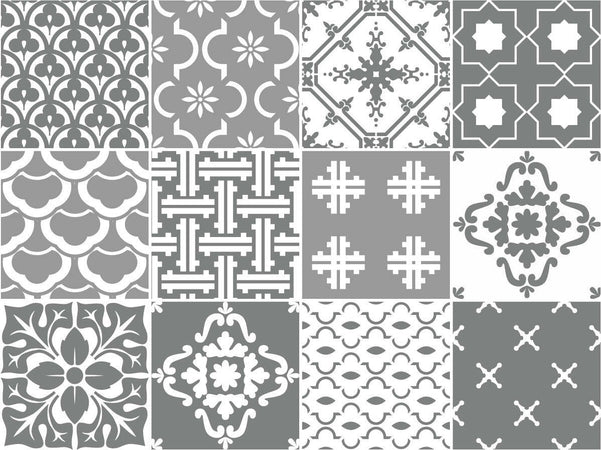 Set di 12 adesivi murali Mosaico Oslo 20×20 cm A878 Ambiance Casa e cucina/Decorazioni per interni/Accessori decorativi/Sticker decorativi/Adesivi e murali da parete/Adesivi da parete Scontolo.net - Potenza, Commerciovirtuoso.it