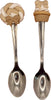 Set di 2 cucchiaini in argilla polimerica cupcake e marshmallow beige Casa e cucina/Stoviglie/Posate/Cucchiai e cucchiaini/Cucchiai speciali/Cucchiaini da caffè Led Mall Home - Napoli, Commerciovirtuoso.it