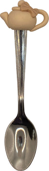 Set di 2 cucchiaini in argilla polimerica teiera e fiocco beige Casa e cucina/Stoviglie/Posate/Cucchiai e cucchiaini/Cucchiai speciali/Cucchiaini da caffè Led Mall Home - Napoli, Commerciovirtuoso.it