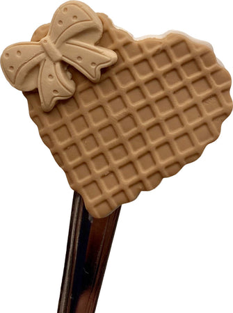 Set di 2 cucchiaini in argilla polimerica teiera e fiocco beige Casa e cucina/Stoviglie/Posate/Cucchiai e cucchiaini/Cucchiai speciali/Cucchiaini da caffè Led Mall Home - Napoli, Commerciovirtuoso.it