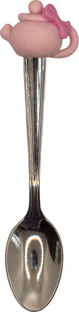 Set di 2 cucchiaini in argilla polimerica teiera e fiocco rosa Casa e cucina/Stoviglie/Posate/Cucchiai e cucchiaini/Cucchiai speciali/Cucchiaini da caffè Led Mall Home - Napoli, Commerciovirtuoso.it