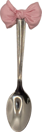Set di 2 cucchiaini in argilla polimerica teiera e fiocco rosa Casa e cucina/Stoviglie/Posate/Cucchiai e cucchiaini/Cucchiai speciali/Cucchiaini da caffè Led Mall Home - Napoli, Commerciovirtuoso.it