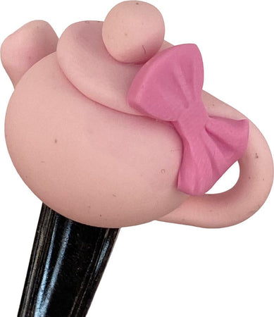 Set di 2 cucchiaini in argilla polimerica teiera e fiocco rosa Casa e cucina/Stoviglie/Posate/Cucchiai e cucchiaini/Cucchiai speciali/Cucchiaini da caffè Led Mall Home - Napoli, Commerciovirtuoso.it