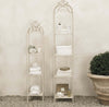 set-di-2-scaffali-stile-provenzale-in-ferro-verniciato-Bianco-Milani-Home