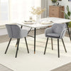 Set-di-2-Sedie-per-Sala-da-Pranzo-con-Braccioli-Imbottite-e-in-Velluto,-54x56x74cm,-Grigio-HY7835-140GYHY7
