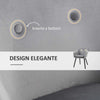 Set-di-2-Sedie-per-Sala-da-Pranzo-con-Braccioli-Imbottite-e-in-Velluto,-54x56x74cm,-Grigio-HY7835-140GYHY7