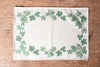 Set di 2 tovagliette americane colazione coppia tovagliette 35 X 50 CM in misto lino stampa floreale fiori  morbide resistenti eleganti made in italy EDERA