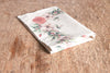 Set di 2 tovagliette americane colazione coppia tovagliette 35 X 50 CM in misto lino stampa floreale fiori  morbide resistenti eleganti made in italy FIOR DI COTONE