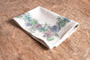 Set di 2 tovagliette americane colazione coppia tovagliette 35 X 50 CM in misto lino stampa floreale fiori  morbide resistenti eleganti made in italy SUCCULENTE