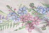 Set di 2 tovagliette americane colazione coppia tovagliette 35 X 50 CM in misto lino stampa floreale fiori  morbide resistenti eleganti made in italy FIORI DI CAMPO
