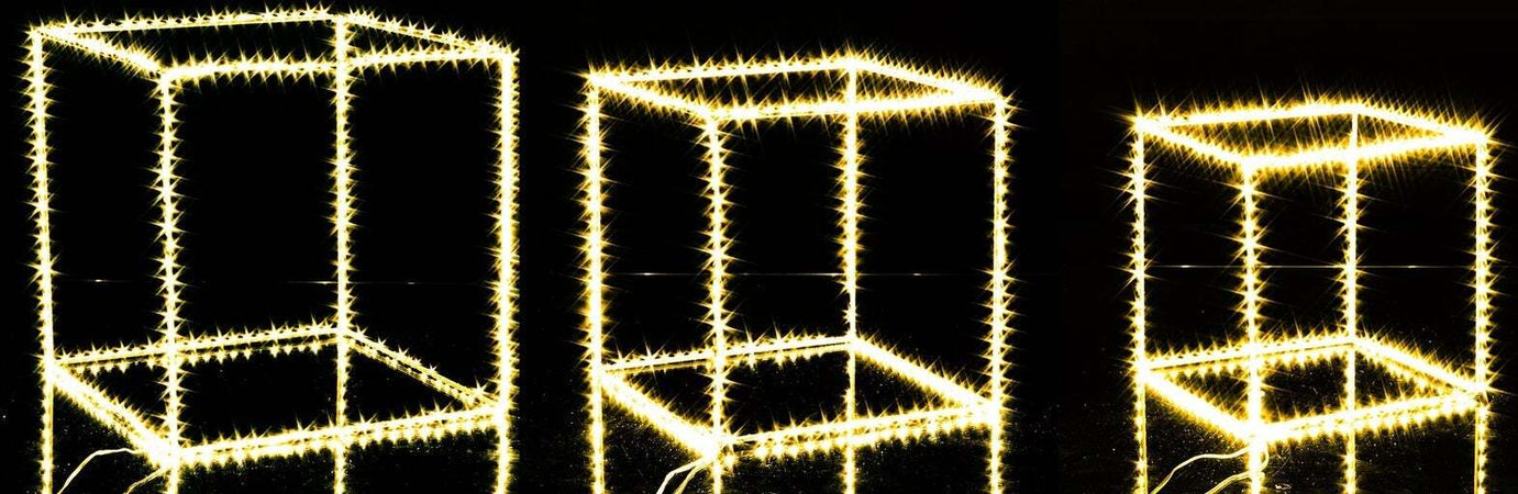 Set di 3 cubi decorazione natalizia uso interno luce per natale con 820 microled Casa e cucina/Decorazioni per interni/Addobbi e decorazioni per ricorrenze/Decorazioni natalizie/Luci natalizie/Catene luminose per esterni MagiediNatale.it - Altamura, Commerciovirtuoso.it