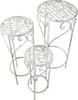 Set-di-3-fioriere-in-stile-provenzale-Bianco-Milani-Home