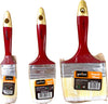Set di 3 Pennelli Pittura 38mm - 60mm - 100mm Fai da te/Pitture trattamenti per pareti e utensili/Strumenti e attrezzi per verniciatura/Applicazione colore/Pennelli/Pennelli per smalto Led Mall Home - Napoli, Commerciovirtuoso.it