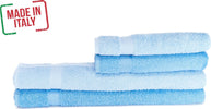 Set Di 4 Asciugamani Azzurro/blu Morbito Assorbente 100% Puro Cotone 60x100cm per Il Bagno Casa e cucina/Bagno/Biancheria da bagno/Asciugamani/Set di asciugamani Smartdecohome - Sesto San Giovanni, Commerciovirtuoso.it