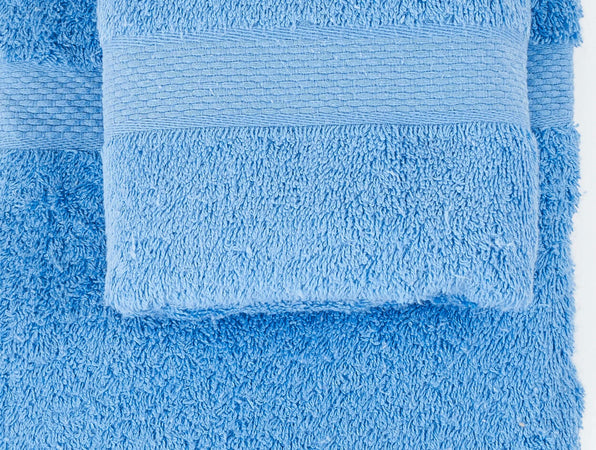 Set Di 4 Asciugamani Azzurro/blu Morbito Assorbente 100% Puro Cotone 60x100cm per Il Bagno Casa e cucina/Bagno/Biancheria da bagno/Asciugamani/Set di asciugamani Smartdecohome - Sesto San Giovanni, Commerciovirtuoso.it