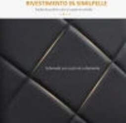 Set-di-4-Sedie-da-Pranzo-con-Schienale-Alto-in-Finta-Pelle-e-Acciaio,-41x50x97cm,-Nero-TG1835-835V00BKTG1