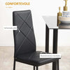 Set-di-4-Sedie-da-Pranzo-con-Schienale-Alto-in-Finta-Pelle-e-Acciaio,-41x50x97cm,-Nero-TG1835-835V00BKTG1