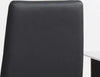Set-di-4-Sedie-da-Pranzo-con-Schienale-Alto-in-Finta-Pelle-e-Acciaio,-41x50x97cm,-Nero-TG1835-835V00BKTG1