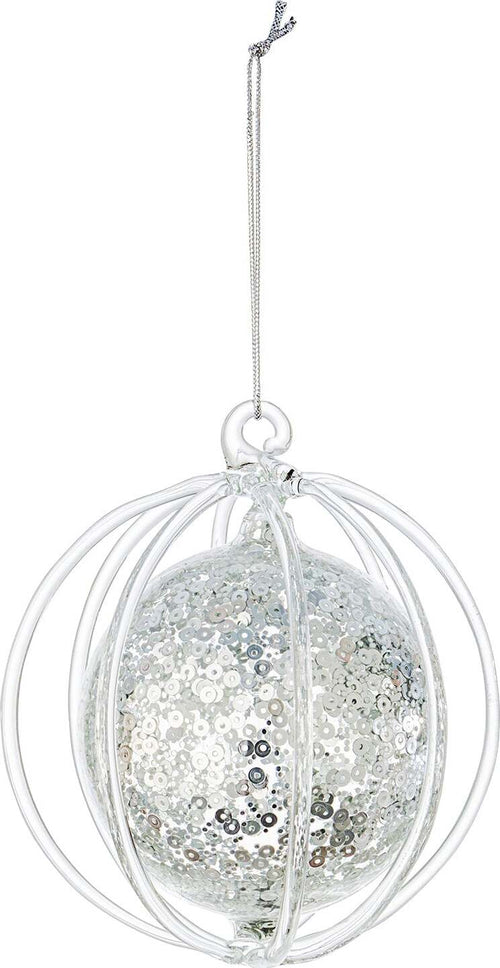 Set di 4 sfere pallina di natale decorazione per albero natalizio color argento D9.2 cm Casa e cucina/Decorazioni per interni/Addobbi e decorazioni per ricorrenze/Decorazioni natalizie/Addobbi e decorazioni/Palle e palline MagiediNatale.it - Altamura, Commerciovirtuoso.it