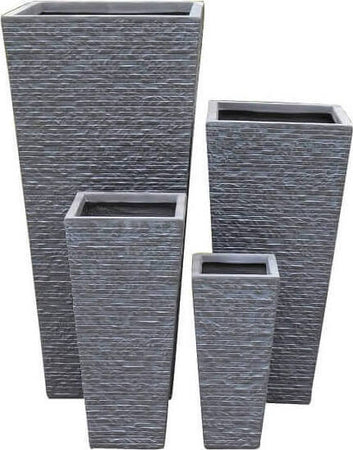 set-di-4-vasi-da-giardino-Grigio-Milani-Home
