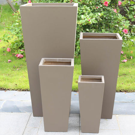set-di-4-vasi-da-giardino-Marrone-Milani-Home