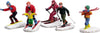 Set di 5 figurine per il divertimento invernale, personaggi per villaggio di Natale in Plastica Casa e cucina/Decorazioni per interni/Addobbi e decorazioni per ricorrenze/Decorazioni natalizie/Oggettistica MagiediNatale.it - Altamura, Commerciovirtuoso.it