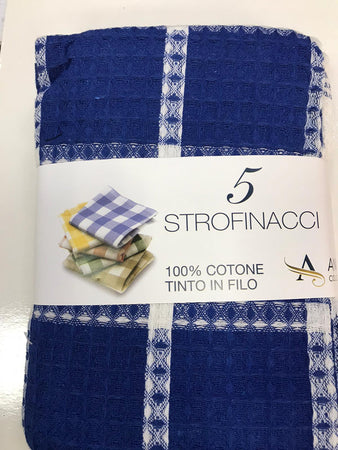 Set di 5 Strofinacci da Cucina Angel's Cotone