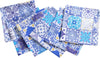 Set Di 6 Tovaglioli Da Tavola In Stoffa 45 X 45 Cm 100% Cotone Stampa Digitale Dai Colori Vivi Ed Intensi Lavabili In Lavatrice Made In Italy Maioliche Vietri Casa e cucina/Tessili per la casa/Tessili da cucina/Tovaglioli Novilunio - Sesto San Giovanni, Commerciovirtuoso.it