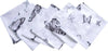 Set Di 6 Tovaglioli Da Tavola In Stoffa 45 X 45 Cm 100% Cotone Stampa Digitale Dai Colori Vivi Ed Intensi Lavabili In Lavatrice Made In Italy Farfalle Bianco Nero Casa e cucina/Tessili per la casa/Tessili da cucina/Tovaglioli Novilunio - Sesto San Giovanni, Commerciovirtuoso.it