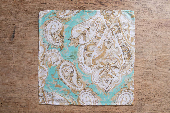 Set Di 6 Tovaglioli Da Tavola In Stoffa 45 X 45 Cm 100% Cotone Stampa Digitale Dai Colori Vivi Ed Intensi Lavabili In Lavatrice Made In Italy Paisley Verde Casa e cucina/Tessili per la casa/Tessili da cucina/Tovaglioli Novilunio - Sesto San Giovanni, Commerciovirtuoso.it