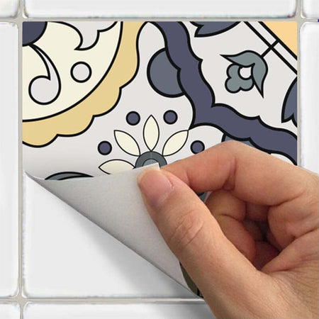 Set di 60 adesivi murali Ambiance Milonga, 15 × 15 cm 0516 Casa e cucina/Decorazioni per interni/Accessori decorativi/Sticker decorativi/Adesivi e murali da parete/Adesivi da parete Scontolo.net - Potenza, Commerciovirtuoso.it