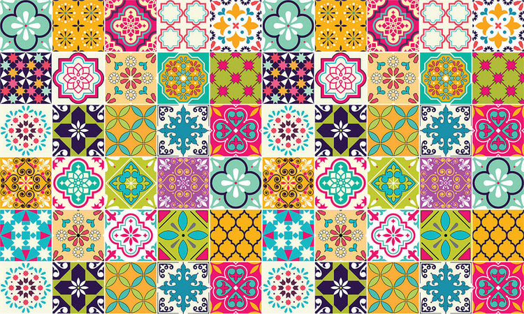 Set di 60 adesivi murali Mosaico adamaris, 15 × 15 cm A1070 Ambiance Casa e cucina/Decorazioni per interni/Accessori decorativi/Sticker decorativi/Adesivi e murali da parete/Adesivi da parete Scontolo.net - Potenza, Commerciovirtuoso.it