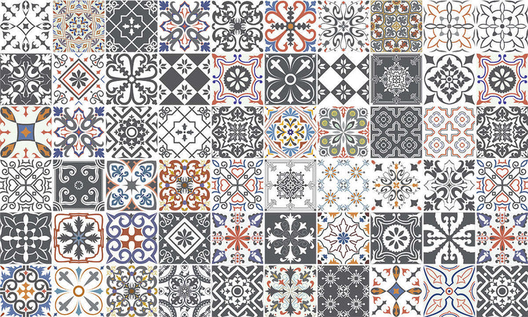 Set di 60 adesivi murali Mosaico Thazia 10×10 cm A856 Ambiance Casa e cucina/Decorazioni per interni/Accessori decorativi/Sticker decorativi/Adesivi e murali da parete/Adesivi da parete Scontolo.net - Potenza, Commerciovirtuoso.it