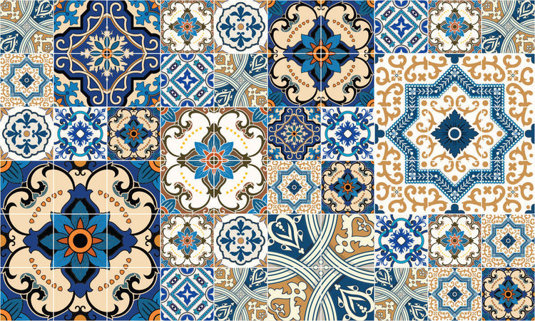 Set di 60 adesivi murali Mosaico Toundra col-RV-0534 10×10 cm Ambiance Casa e cucina/Decorazioni per interni/Accessori decorativi/Sticker decorativi/Adesivi e murali da parete/Adesivi da parete Scontolo.net - Potenza, Commerciovirtuoso.it