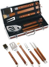Set di accessori per barbecue Ompagrill kit per BBQ e brace con valigetta Giardino e giardinaggio/Barbecue e picnic/Utensili per barbecue/Set di attrezzi La Zappa - Altamura, Commerciovirtuoso.it