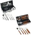 Set di accessori per barbecue Ompagrill kit per BBQ e brace con valigetta Giardino e giardinaggio/Barbecue e picnic/Utensili per barbecue/Set di attrezzi La Zappa - Altamura, Commerciovirtuoso.it