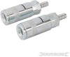 Set di accoppiatori rapidi per tubi a aria compressa Silverline 2 pezzi