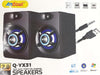 Set Di Altoparlanti Per Computer Pc Q-yx31 Speaker Alimentazione Usb Canali 2.0 Elettronica/Informatica/Accessori/Accessori per audio e video/Casse per PC Trade Shop italia - Napoli, Commerciovirtuoso.it