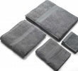 Set-di-Asciugamani-per-il-bagno-in-cotone-di-colore-grigio
