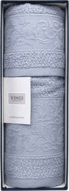 Set Di Asciugamano Vingi Asciugamani Made in Italy in Cotone Di Spugna 100% Art. Eleonora Set Asciugamano 1+1 Vingi Casa e cucina/Tessili per la casa/Biancheria da bagno/Asciugamani/Set di asciugamani L’Orchidea - Siderno, Commerciovirtuoso.it